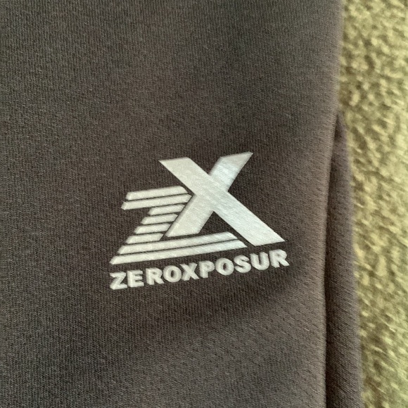 ZeroXposure black long john set. Size Large. Long sleeves. Elastic waistband. - Picture 3 of 7